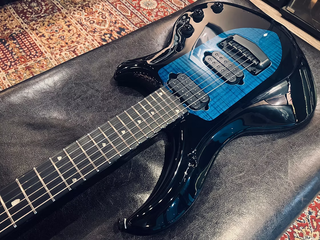 Ernie Ball Music Man Majesty Okelani Blue