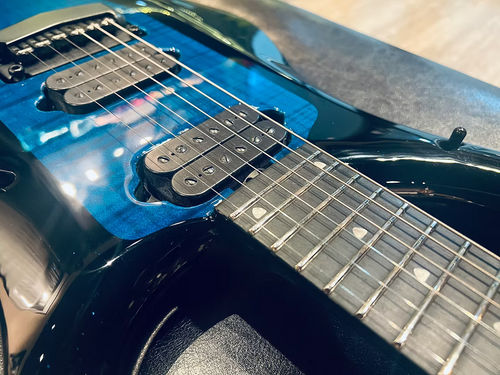 Ernie Ball Music Man Majesty Okelani Blue