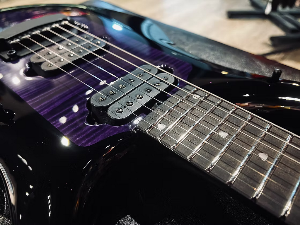 Ernie Ball Music Man Majesty Wisteria Blossom