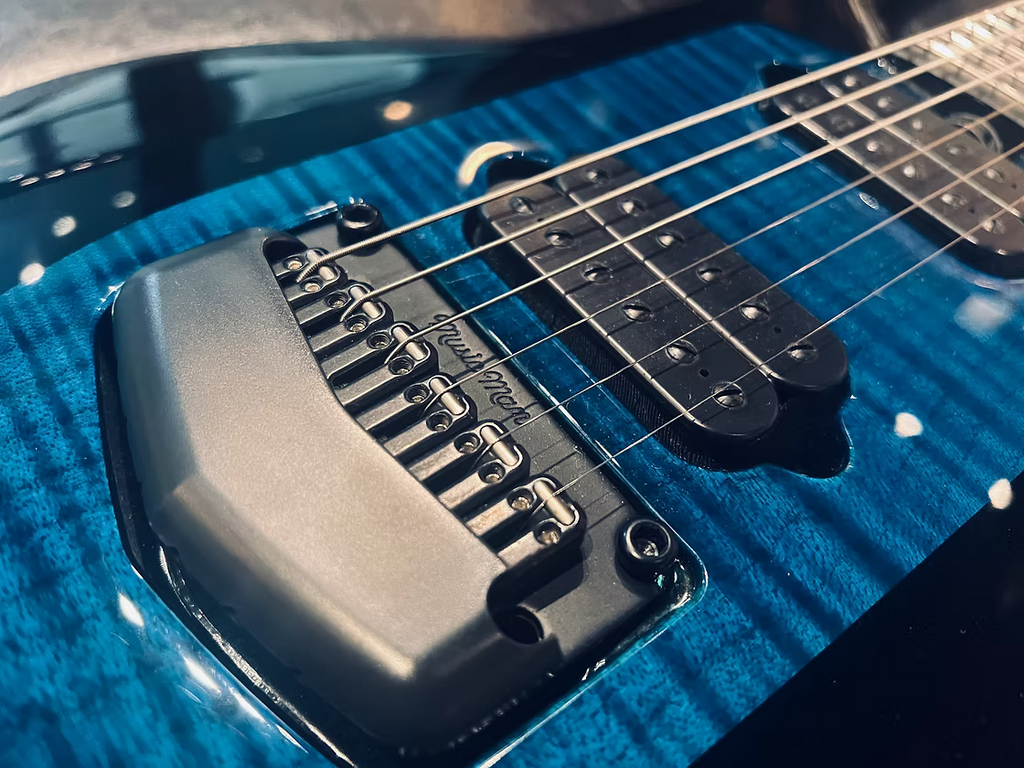 Ernie Ball Music Man Majesty Okelani Blue