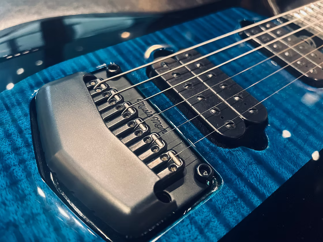 Ernie Ball Music Man Majesty Okelani Blue