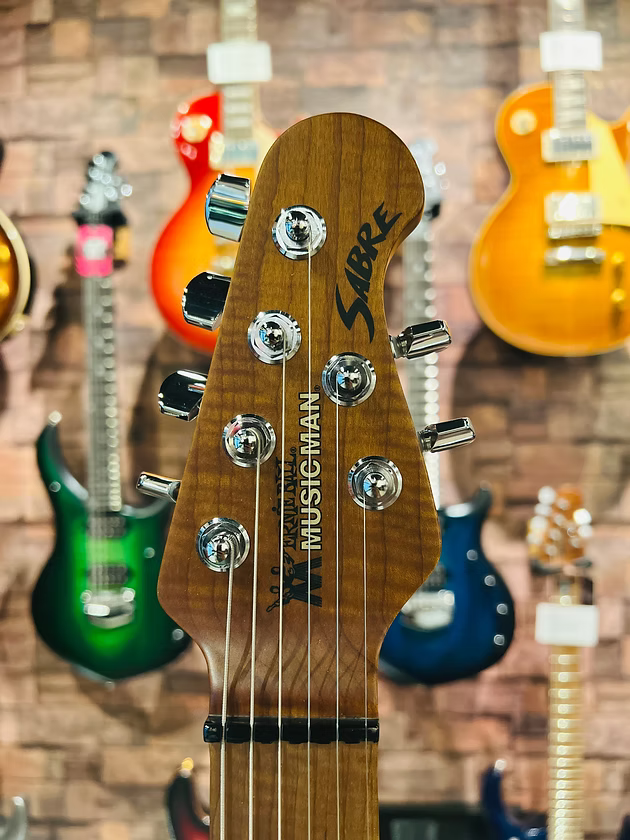 Ernie Ball Music Man Sabre Honey Suckle