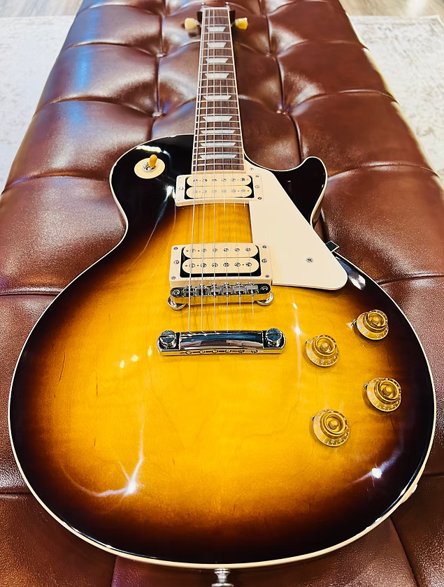 Gibson Les Paul Standard Double Trouble 50s Vintage Tobacco Burst