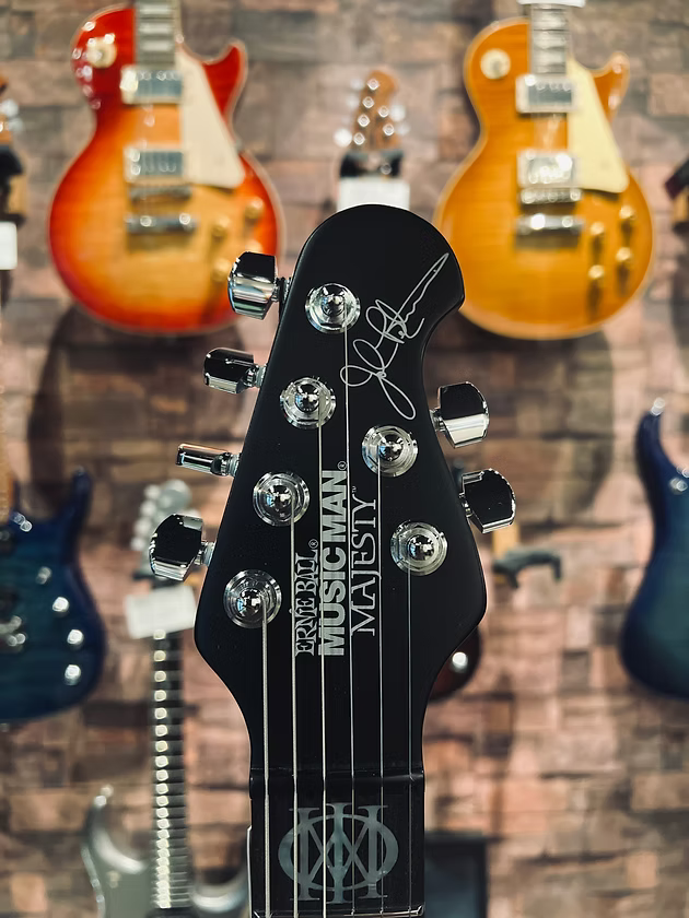 Ernie Ball Music Man Majesty Blue Silk