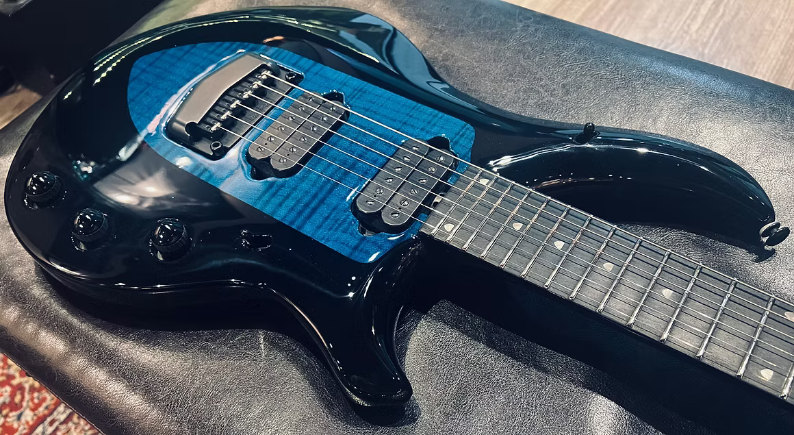 Ernie Ball Music Man Majesty Okelani Blue