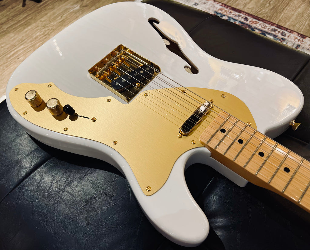 Fender Japan Traditional 60s Telecaster Thinline White Blonde