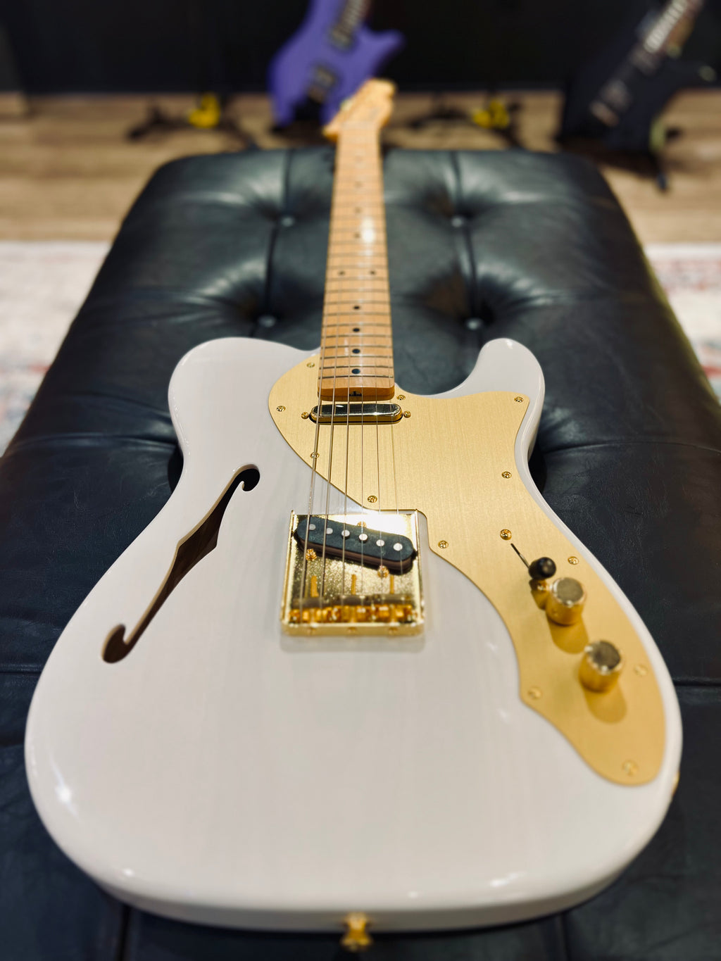 Fender Japan Traditional 60s Telecaster Thinline White Blonde
