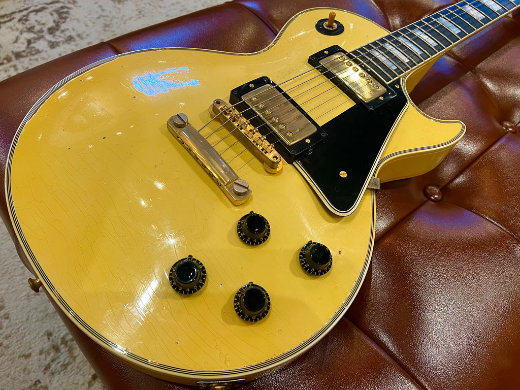 Gibson Custom 1957 Les Paul Custom Murphy Lab Heavy Aged Antique White