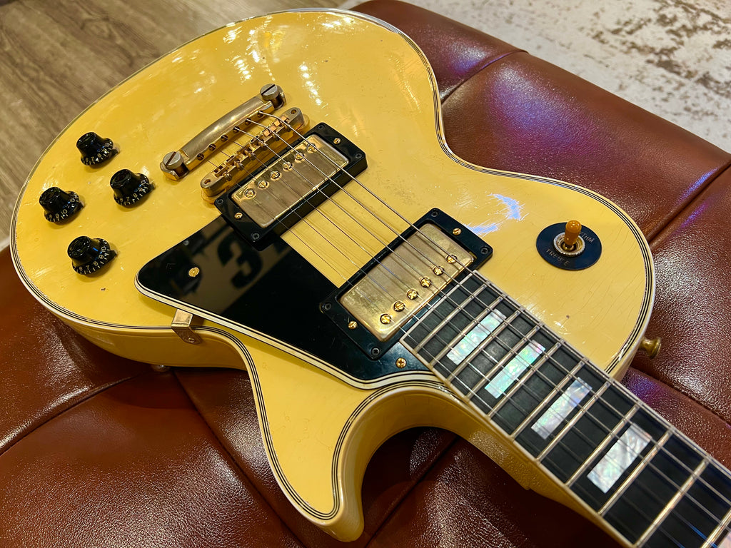 Gibson Custom 1957 Les Paul Custom Murphy Lab Heavy Aged Antique White
