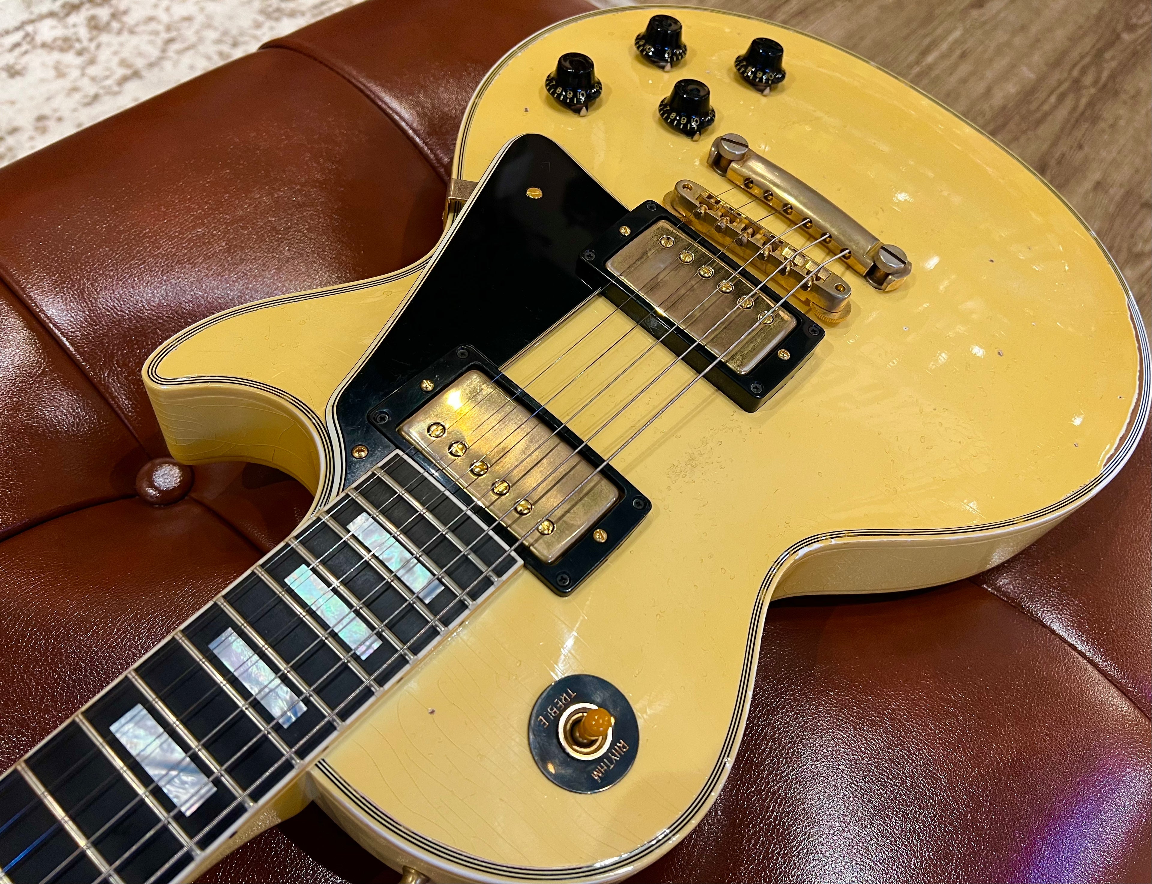 Gibson Custom 1957 Les Paul Custom Murphy Lab Heavy Aged Antique White