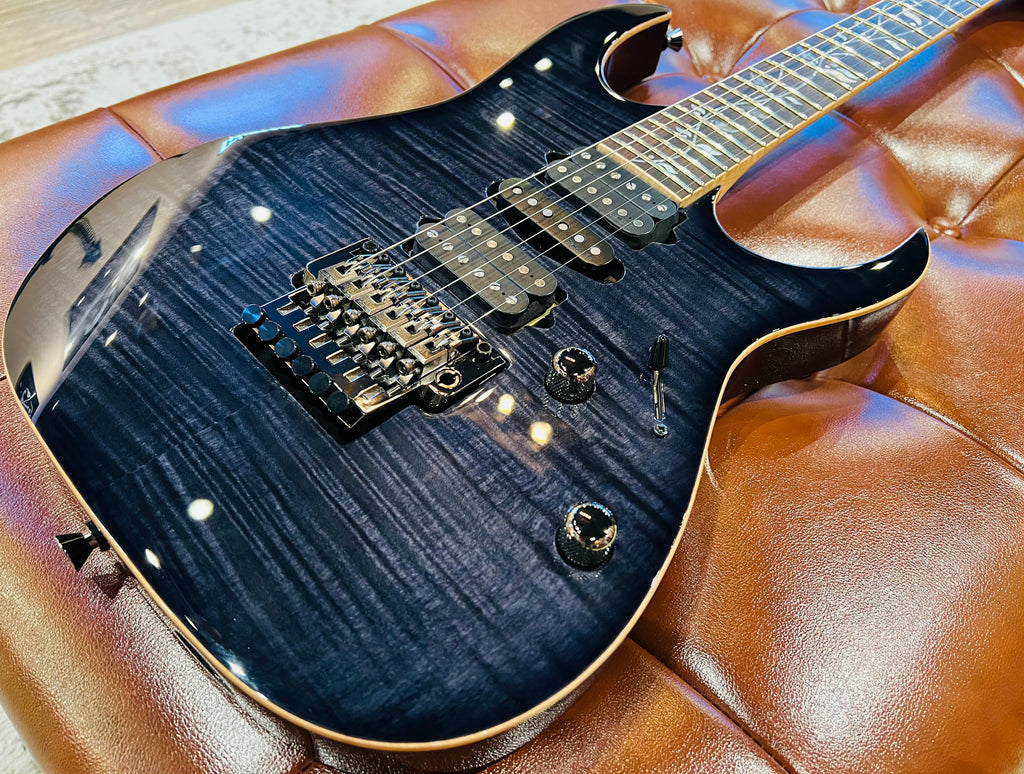 Ibanez J Custom RG 8570 Black Rutile
