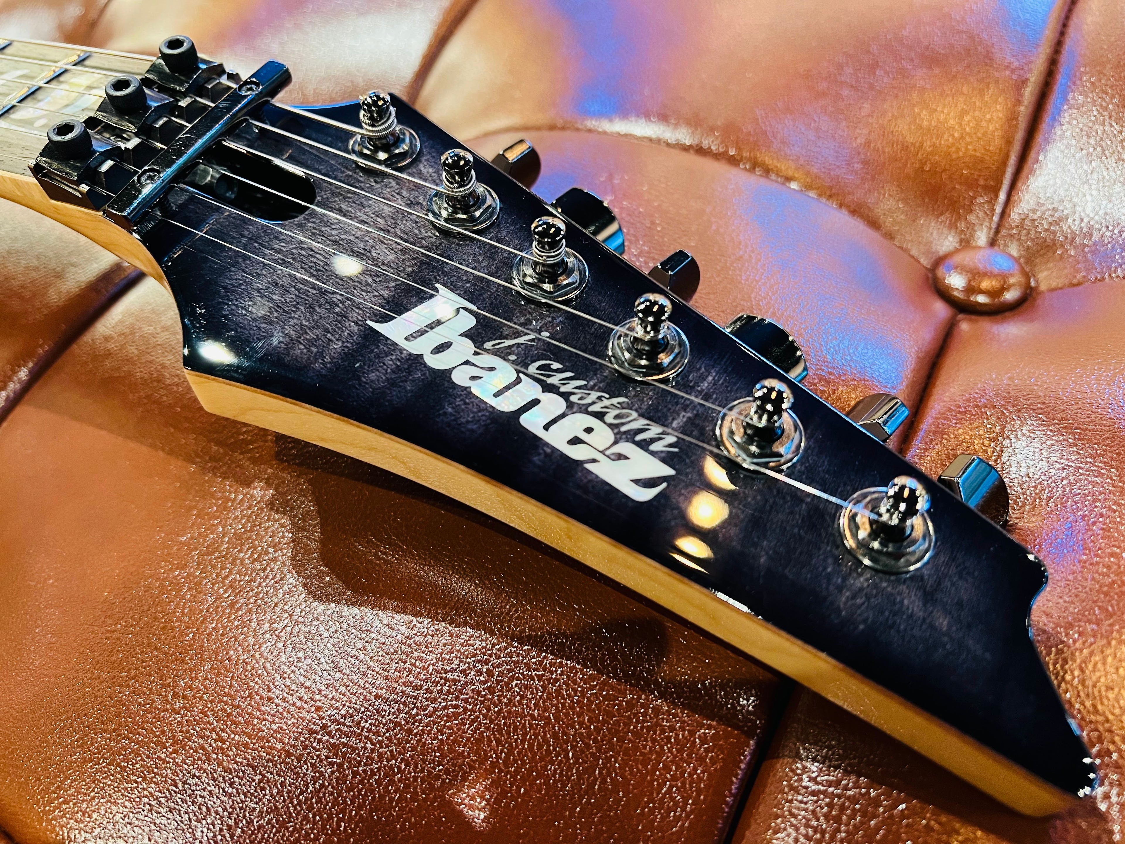Ibanez J Custom RG 8570 Black Rutile