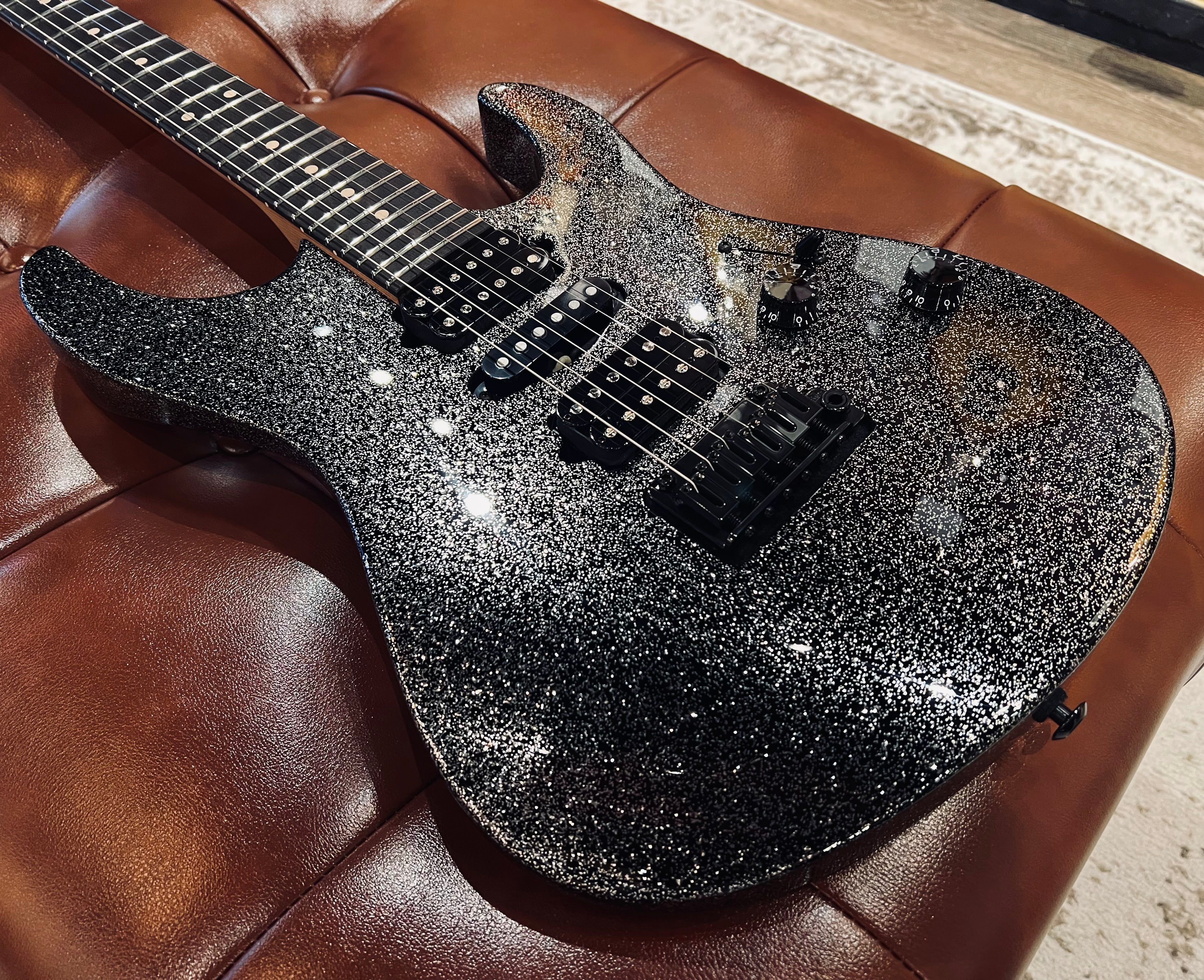 Suhr Custom Modern Charcoal Sparkle