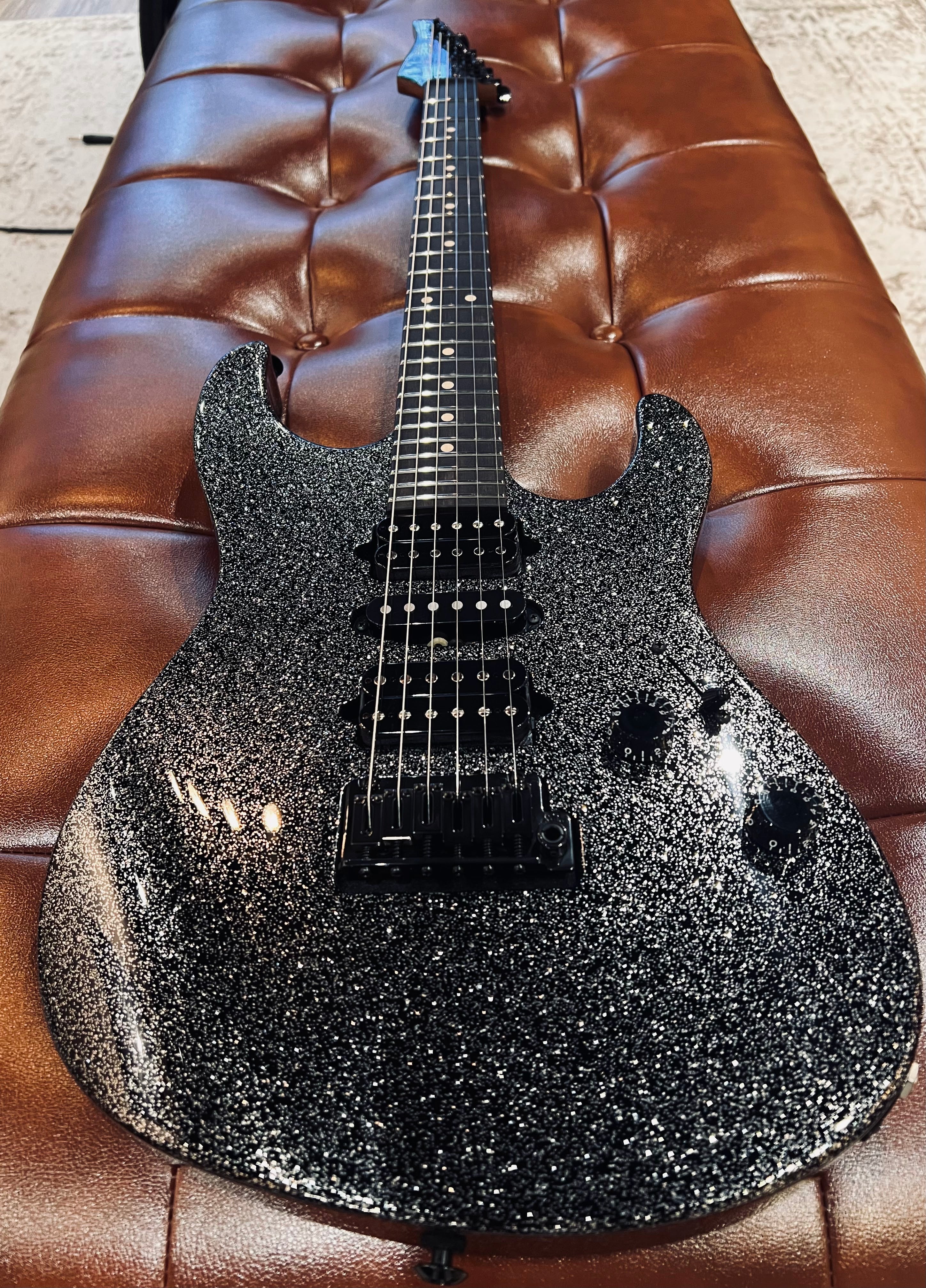 Suhr Custom Modern Charcoal Sparkle