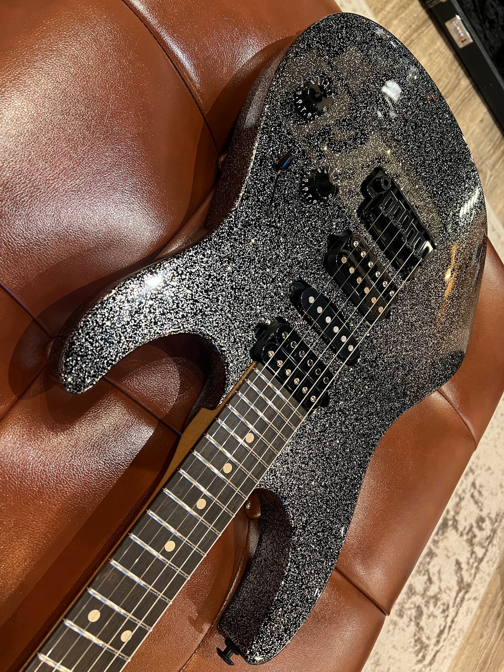 Suhr Custom Modern Charcoal Sparkle