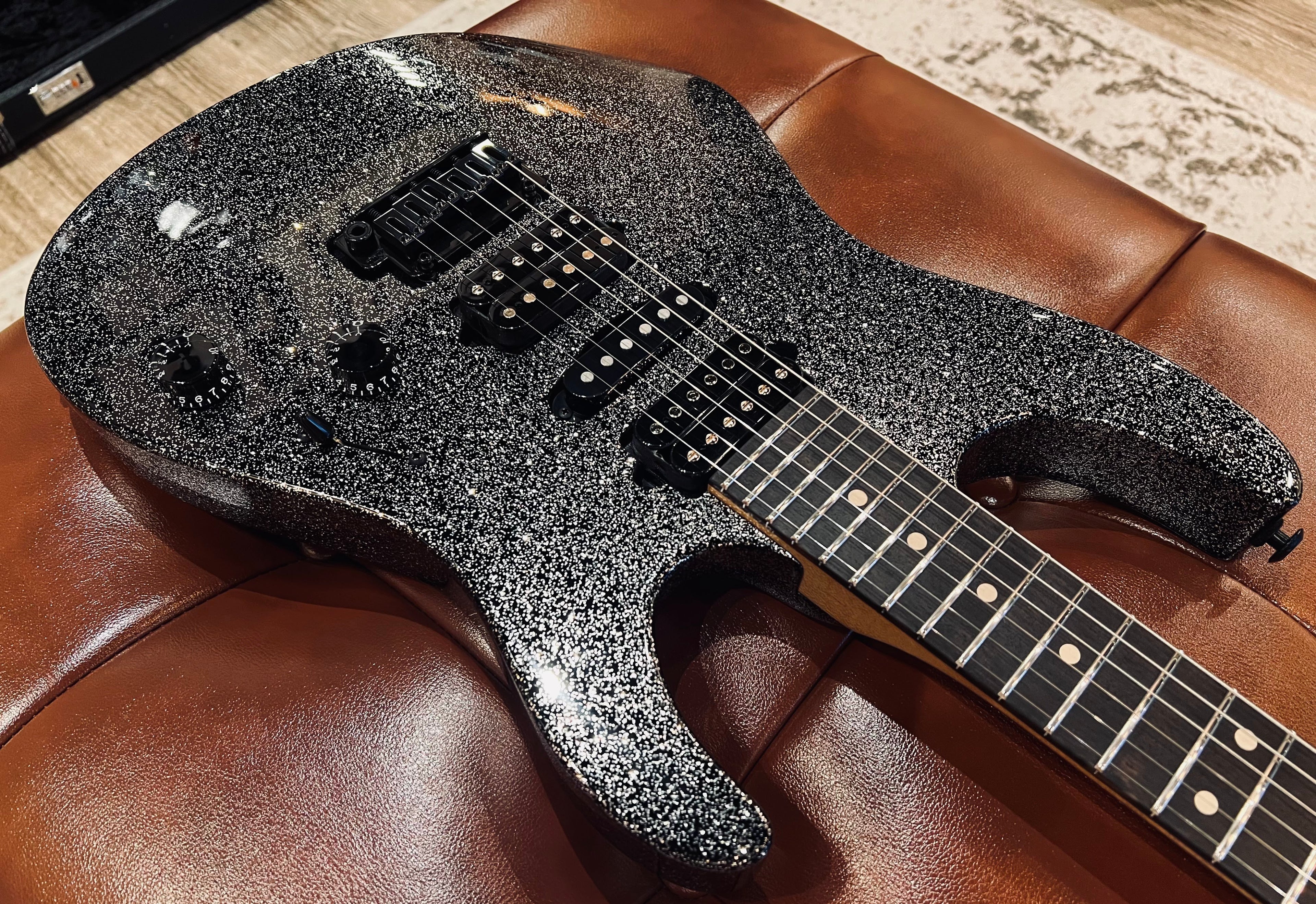 Suhr Custom Modern Charcoal Sparkle