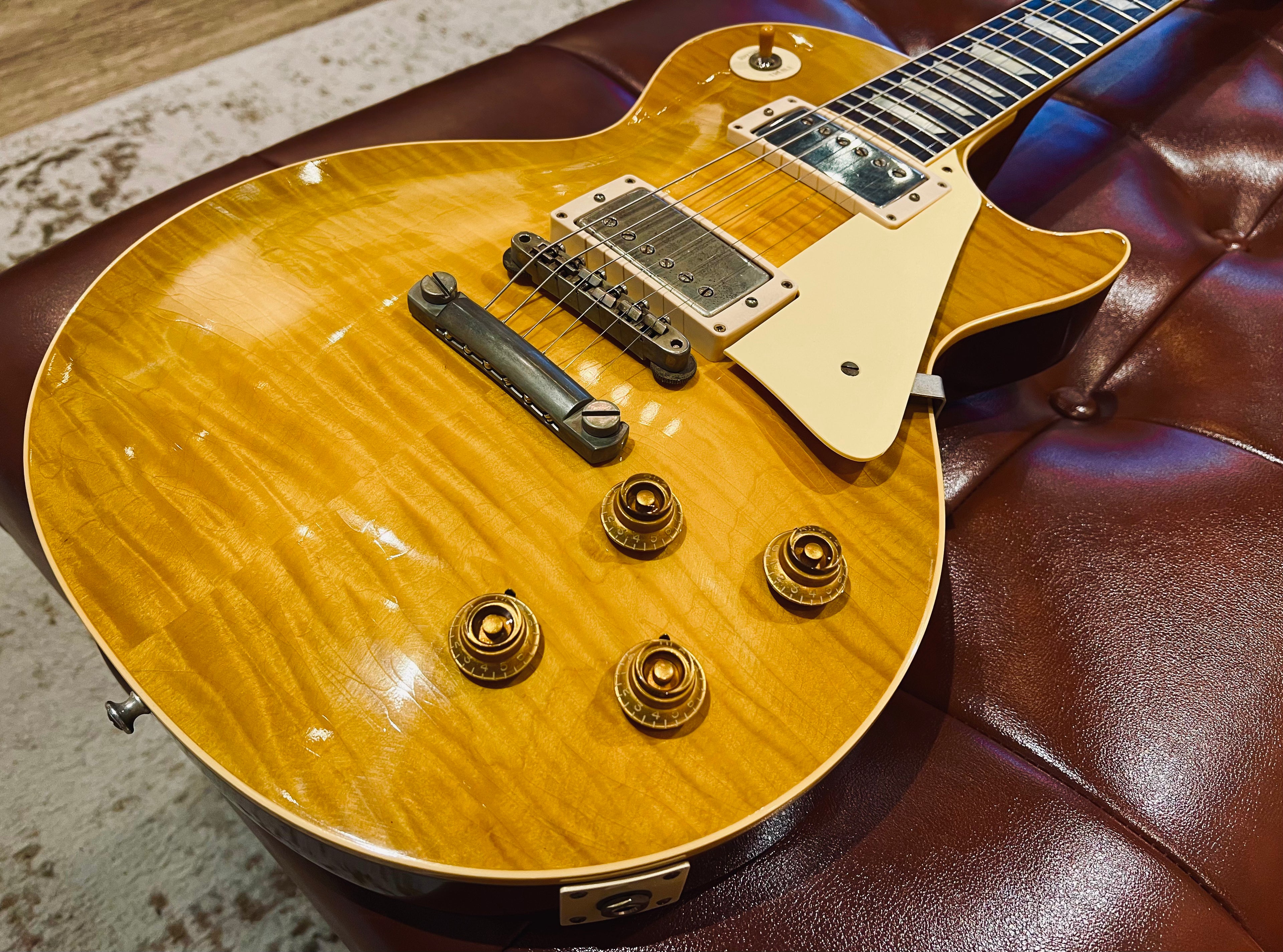 Gibson Custom 1959 Reissue Green Lemon Fade Ultra Light Aged