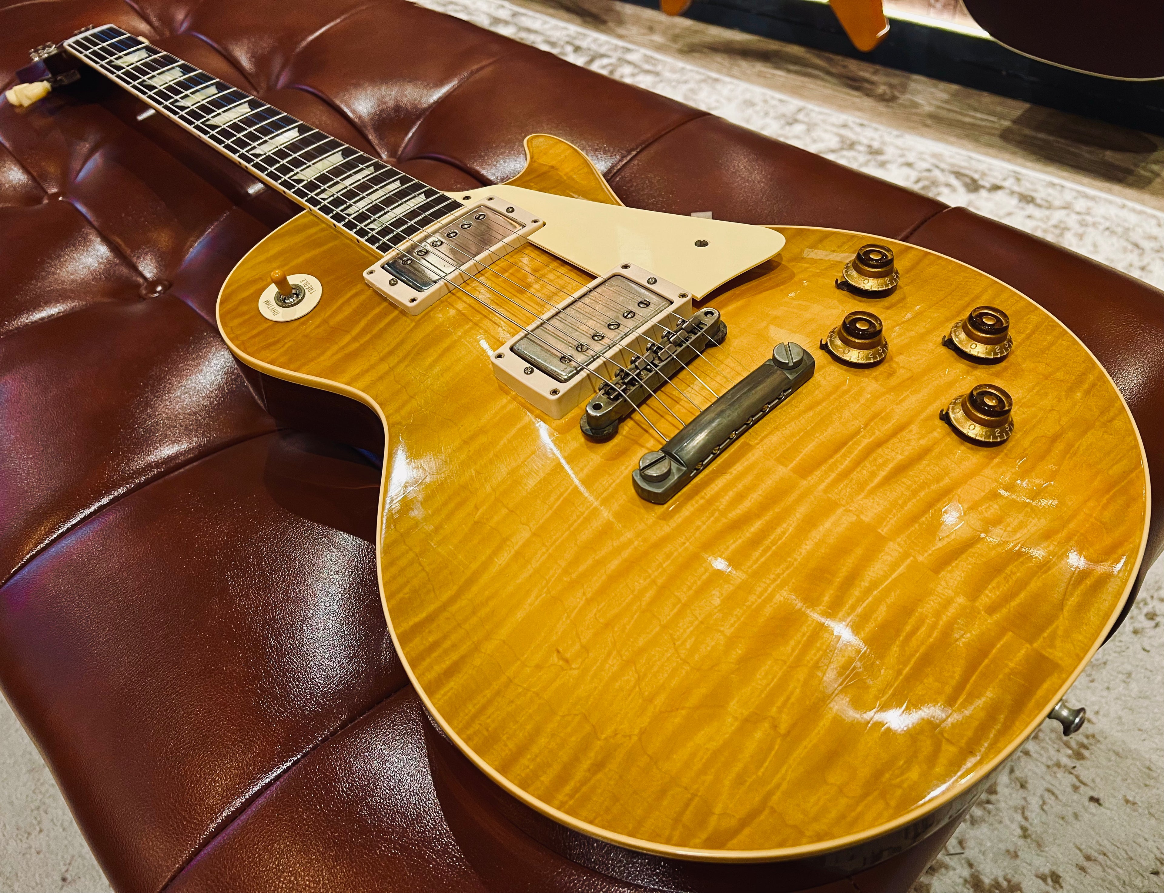 Gibson Custom 1959 Reissue Green Lemon Fade Ultra Light Aged