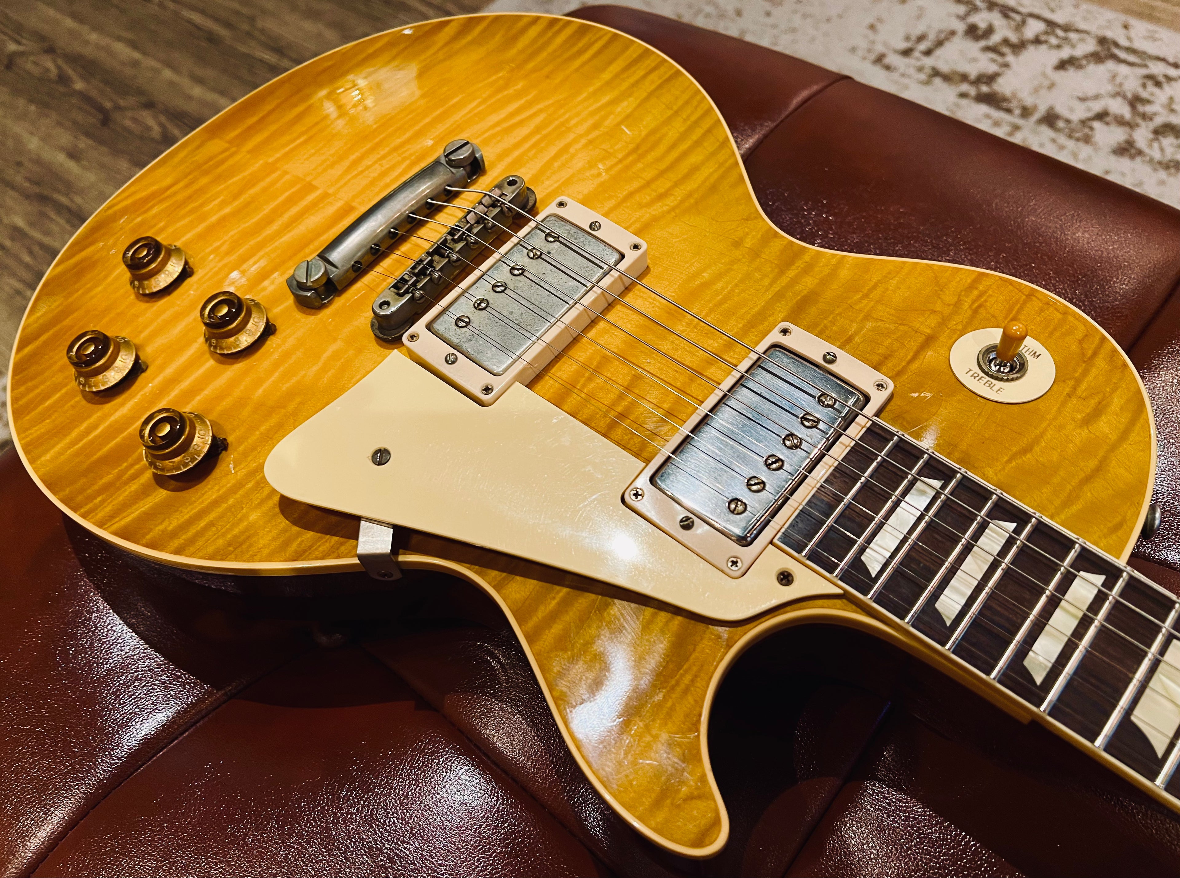 Gibson Custom 1959 Reissue Green Lemon Fade Ultra Light Aged