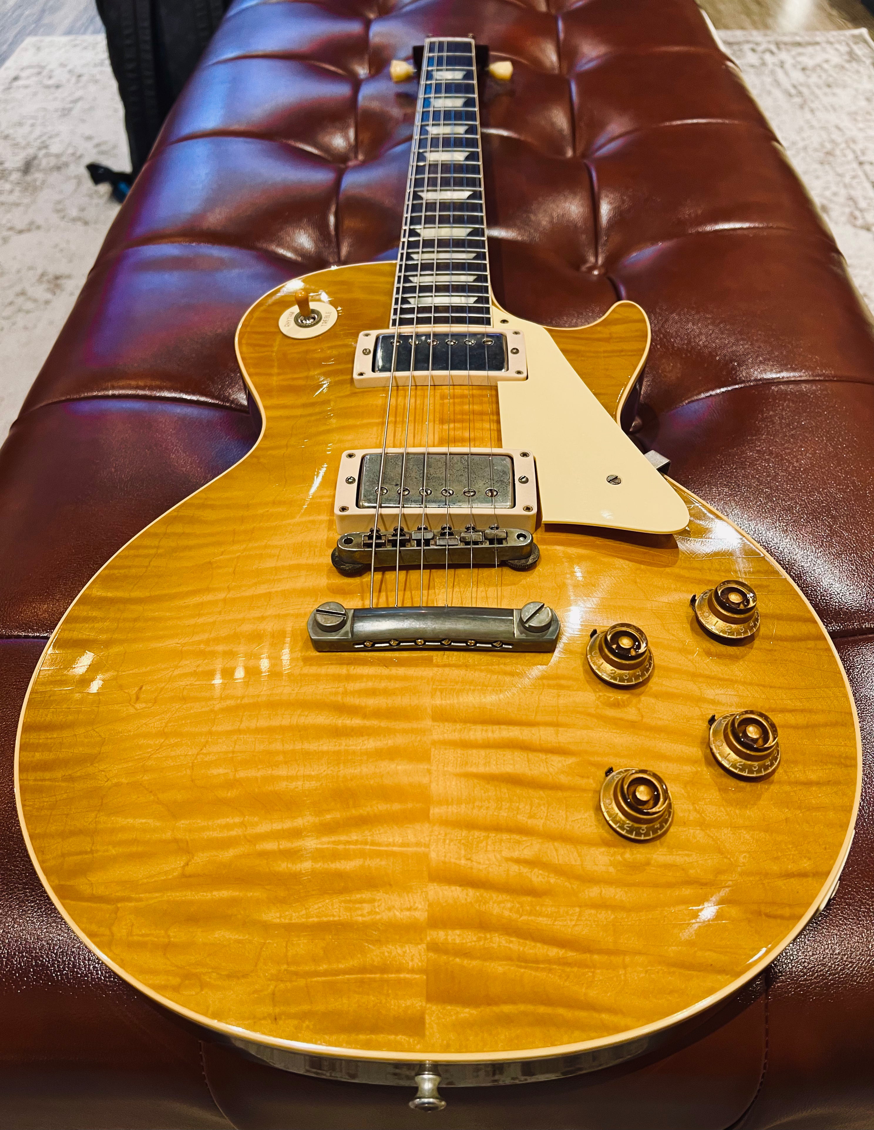 Gibson Custom 1959 Reissue Green Lemon Fade Ultra Light Aged