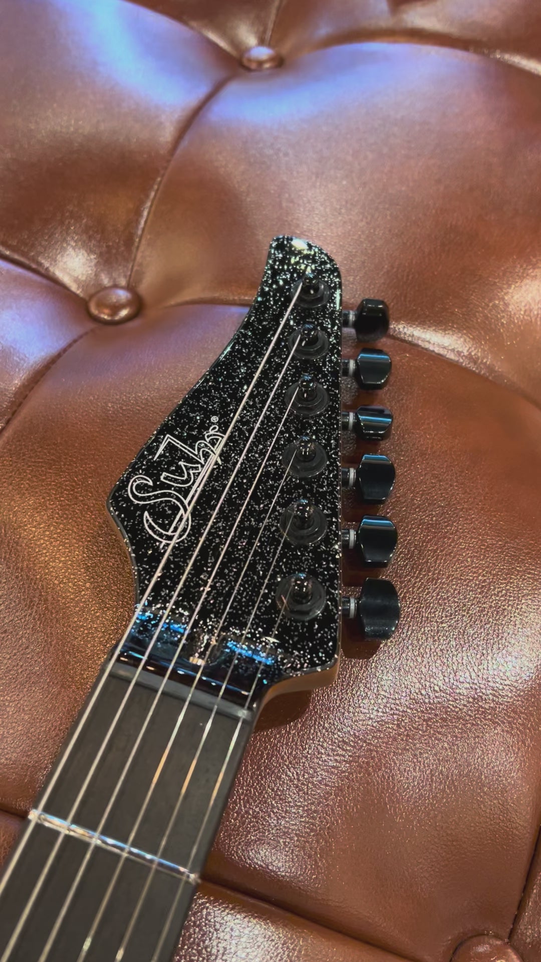 Suhr Custom Modern Charcoal Sparkle